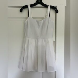 Lululemon Athletica White Box Pleat Tennis Dress